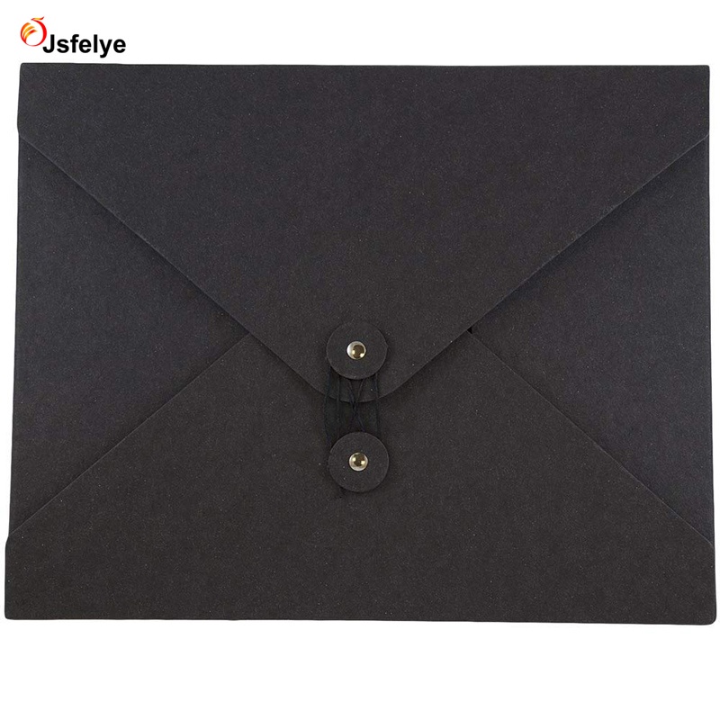4x6 Metallic Black String Tie Closure Envelopes for A6 cards