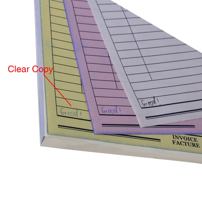 A4 size High Quality Professional Company NCR paper Invoice Receipt Book