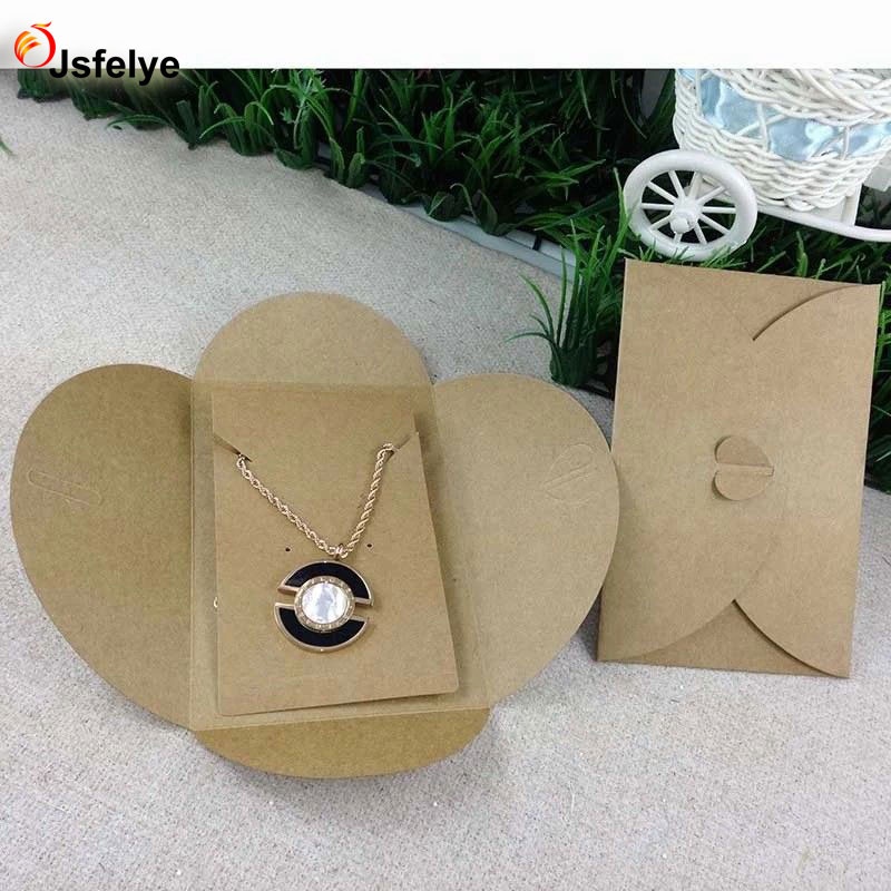 Envelope packing for jewelry necklace & Earrings