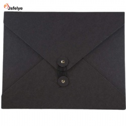 4x6 Metallic Black String Tie Closure Envelopes for A6 cards