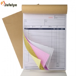 A4 size High Quality Professional Company NCR paper Invoice Receipt Book