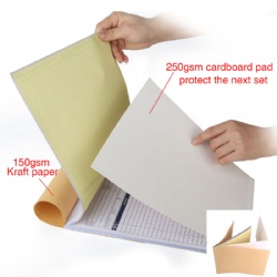 A4 size High Quality Professional Company NCR paper Invoice Receipt Book