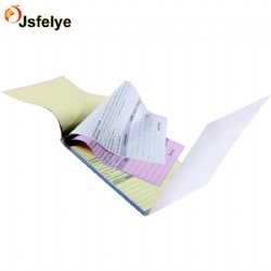 A5 Size Two parts carbonless copy paper duplicate hotel invoice book carbon copy paper book