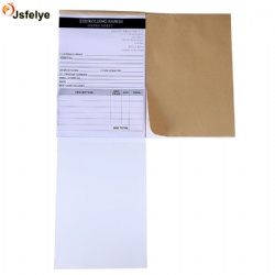 A5 Size Two parts carbonless copy paper duplicate hotel invoice book carbon copy paper book