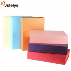 Customized High-end Gift Packaging magnetic closure Clamshell Boxes