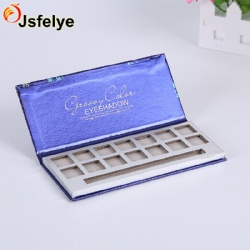 Customized high-end specialty paper cosmetic beauty makeup eye shadow box