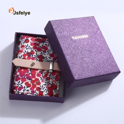 Luxury Lid And Base Gift Rigid Paper Wallet Gift Box Jewelry Cosmetics Packaging Box For Apparel