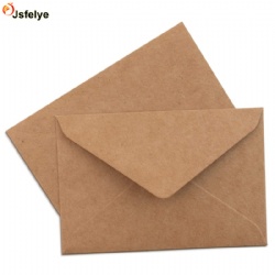 Natural Brown C6 Plain Flecked Recycled Kraft Card Envelopes