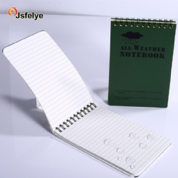 Write In The Rain Notebook 4x6 inch outdoor plastic cover lined inside paper pocket notebook