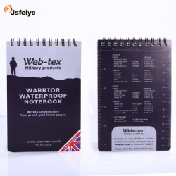 Write In The Rain Notebook 4x6 inch outdoor plastic pocket size waterproof rain notebook